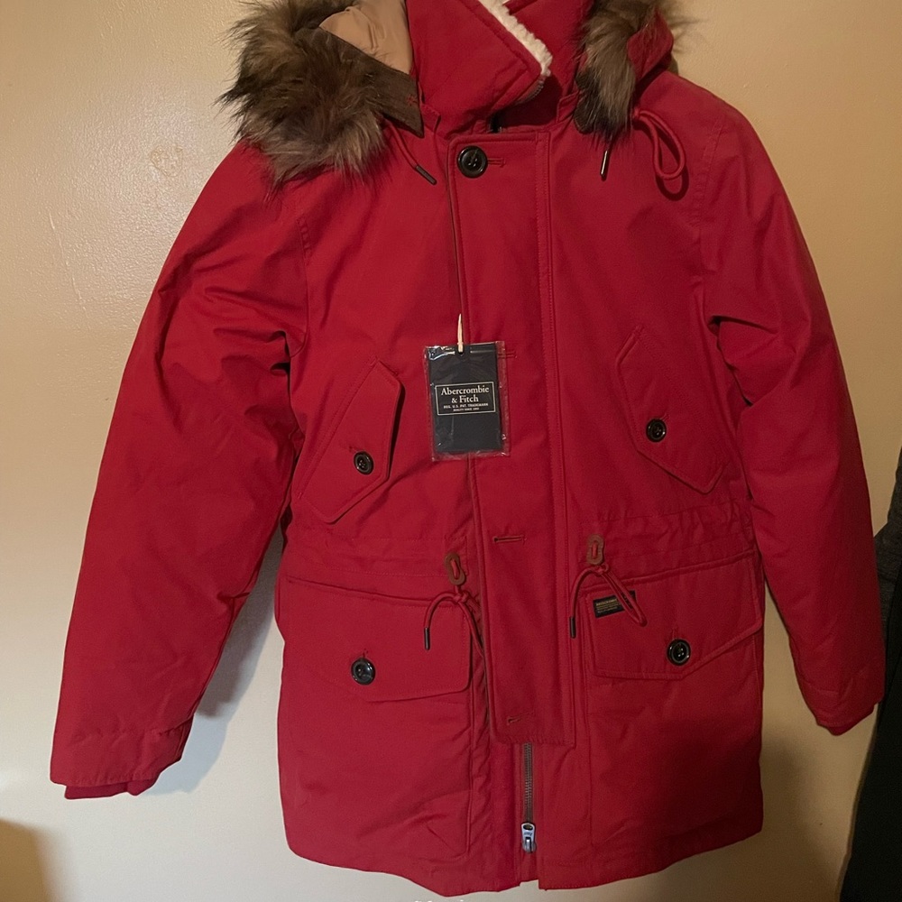 Abercrombie & Fitch mens heavy warm coat BNWT